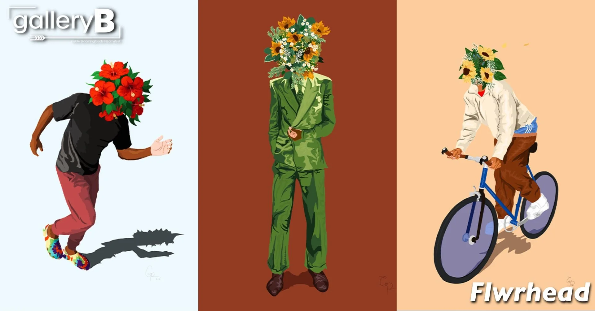 Gallery Walk - Flwrhead by Caleb Poer