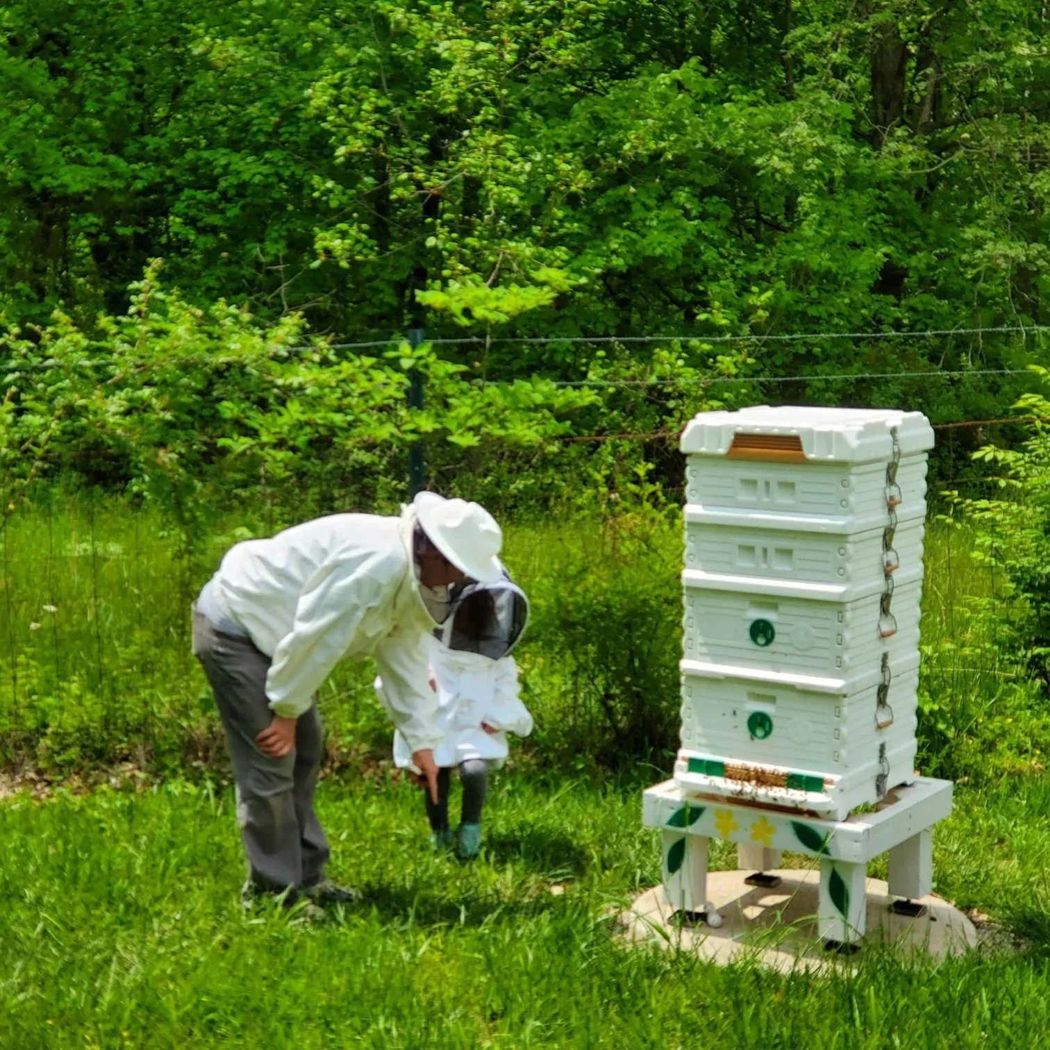 Amy with granddaughter 