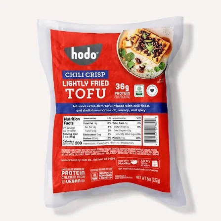 Voluntary recall of select production lots of Hodo Lightly Fried Chili Crisp Tofu due to potential packaging ink migration