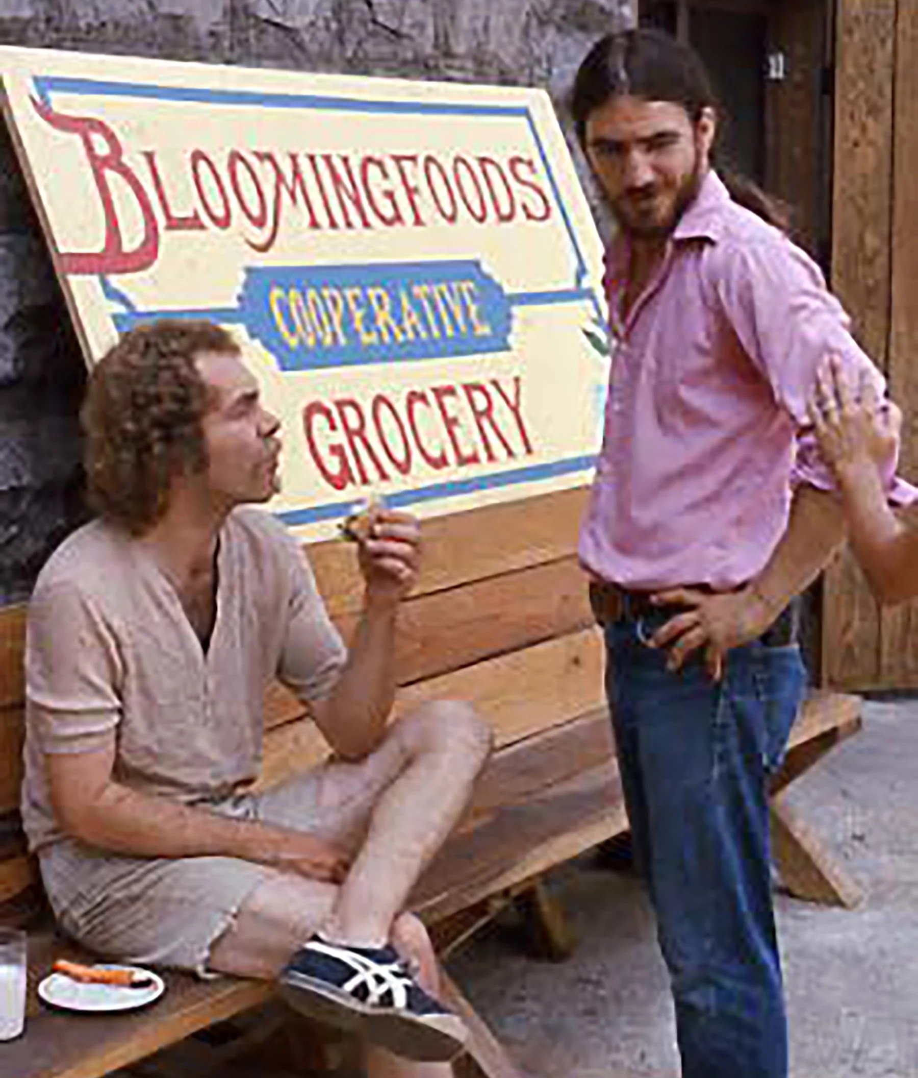 Ned Shaw and David Williams on Opening Day.