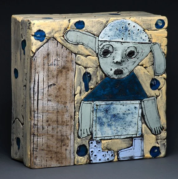 Blue Boots wall box