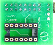 Adapter ST62xx PQFP52 PQFP80