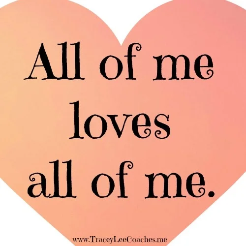 All of me loves all of me.