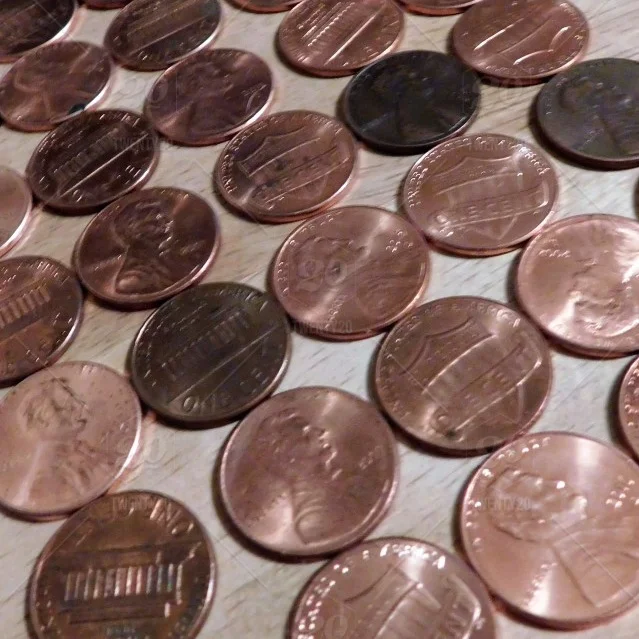 shiny side of the coin