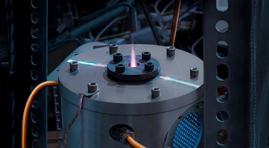 The Momentus Ardor thruster. It will be used for the Ardoride service. Credit: Momentus.