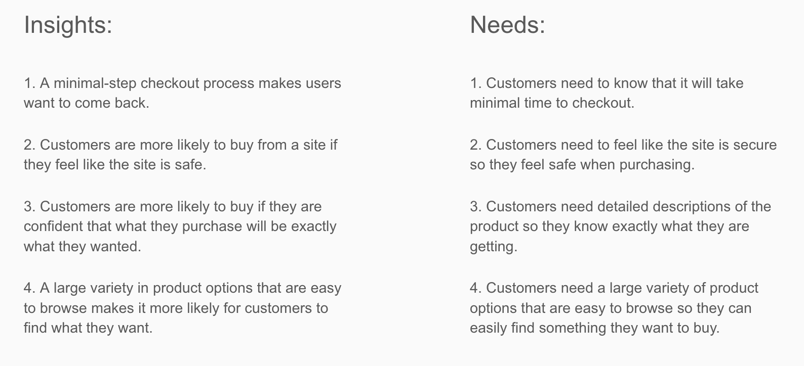 Empathy Map Synthesis