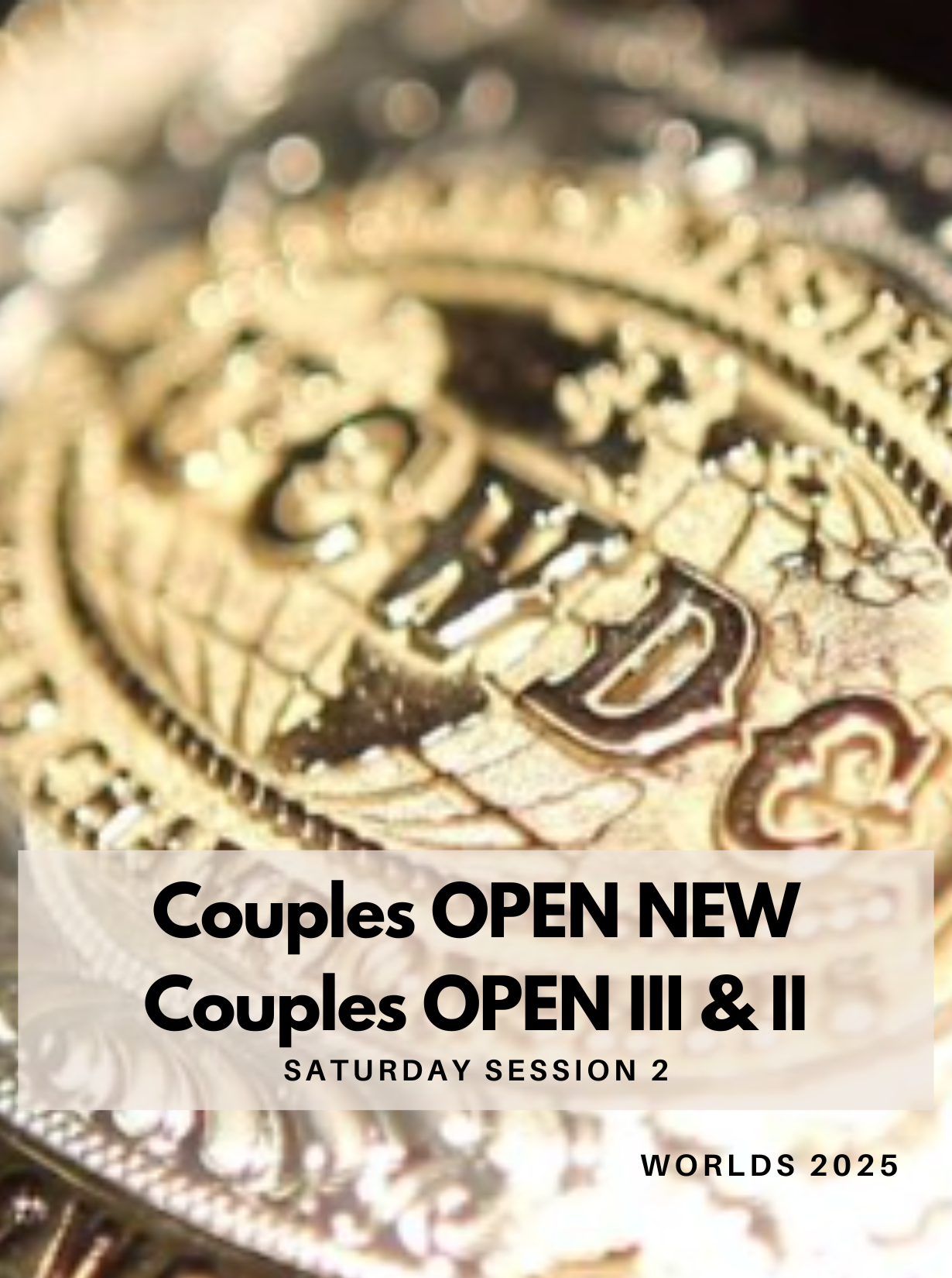 Couples OPEN NEW | Couples OPEN I &II / Saturday Session 2