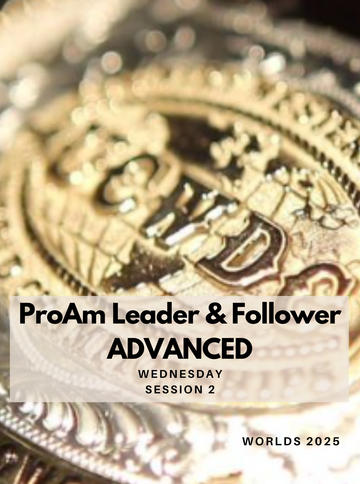 ProAm Leader & Follower - ADVANCED / Wednesday Session 2
