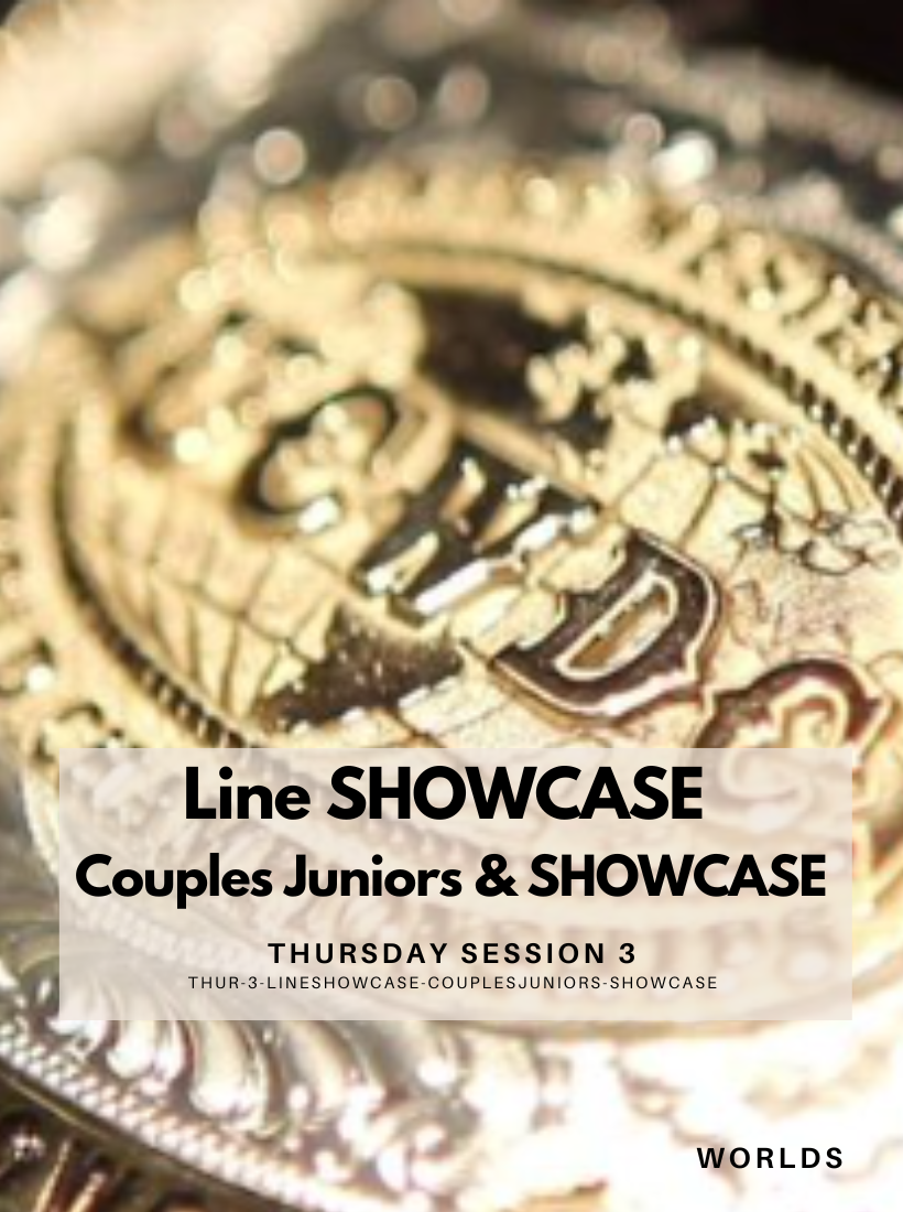 Line Dance SHOWCASE | Couples JUNIORS | Couples SHOWCASE / Thursday Session 3