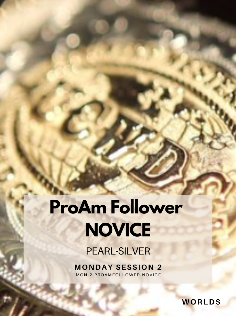 ProAm Follower - Novice / Monday Session 2