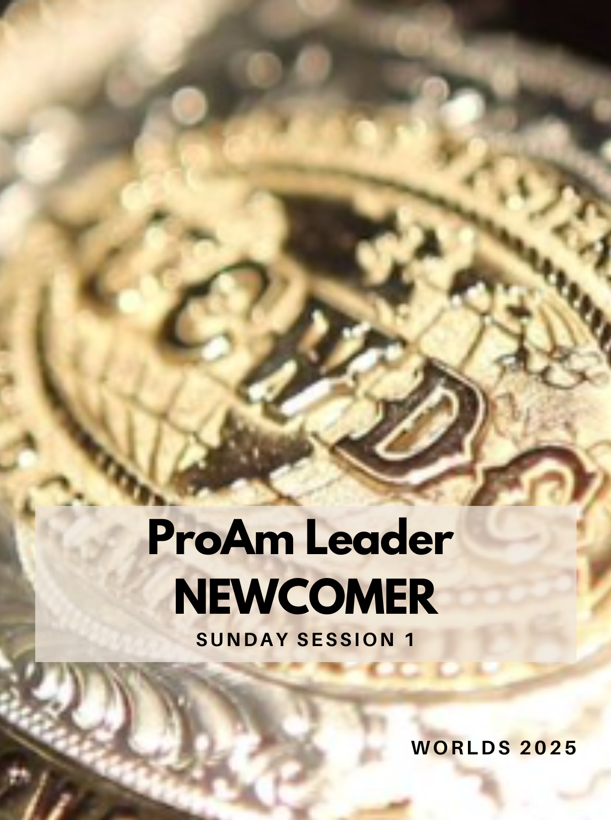 ProAm Leader - Newcomer / Sunday Session 1