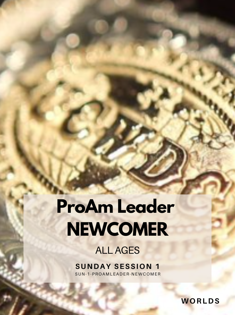 ProAm Leader - Newcomer / Sunday Session 1