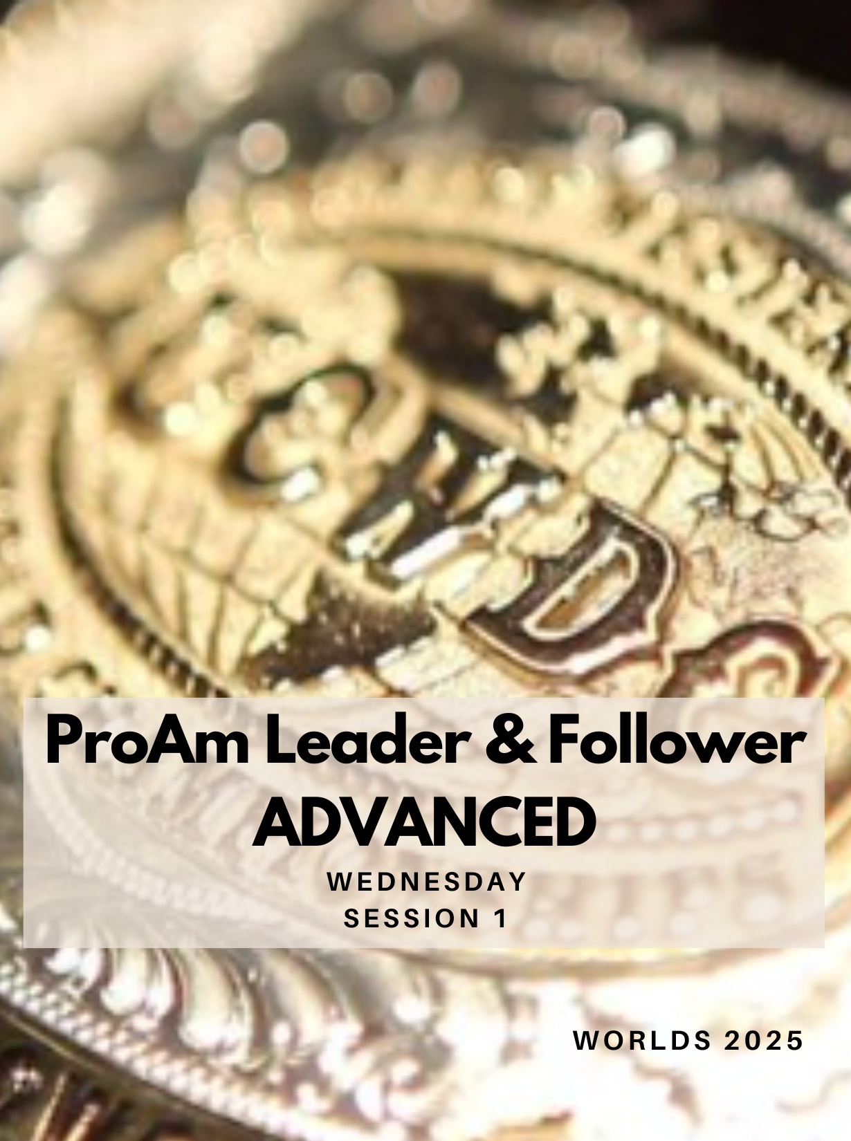 ProAm Leader & Follower - Advanced / Wednesday Session 1
