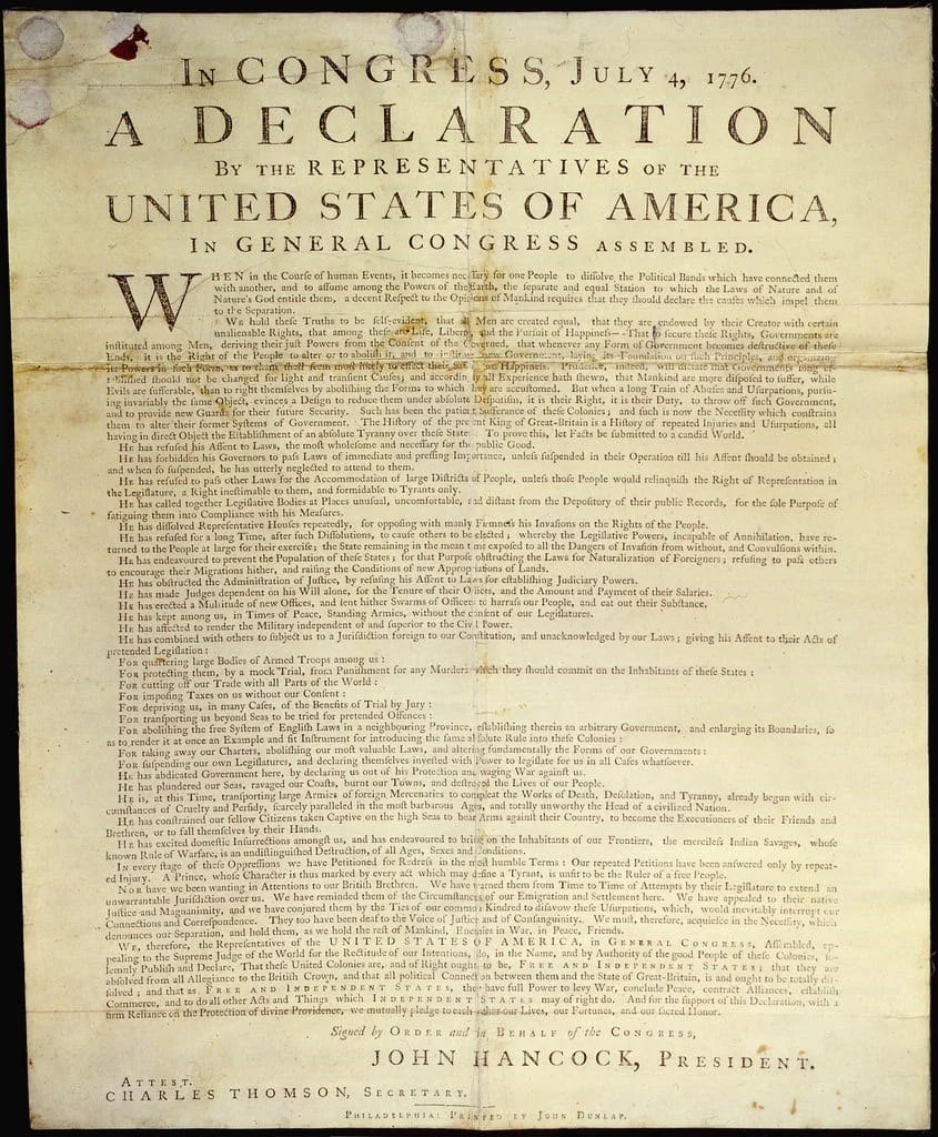 Declaration Book Club