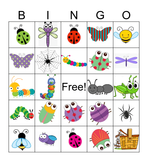 Insect Bingo