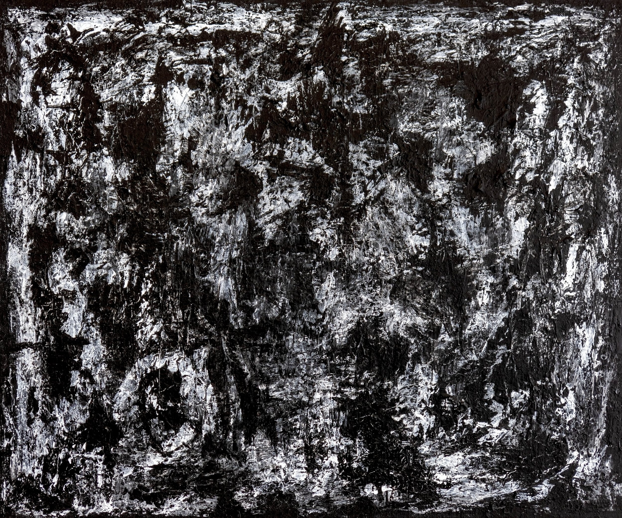 N° 27, 2025. Acrylic on Canvas.
50 x 60 cm (20 x 24 in).