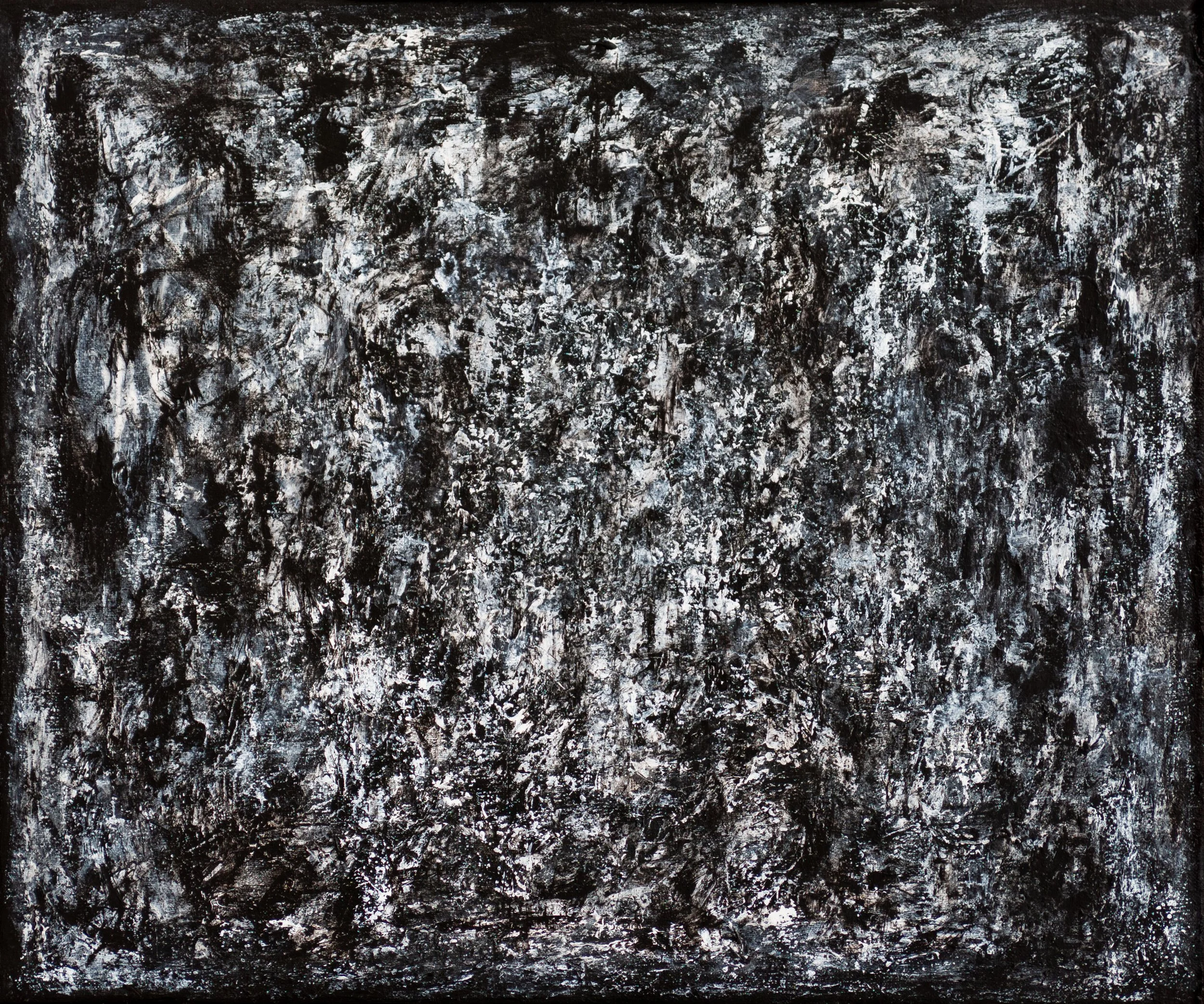 N° 24, 2024. Acrylic on Canvas.
50 x 60 cm (20 x 24 in).