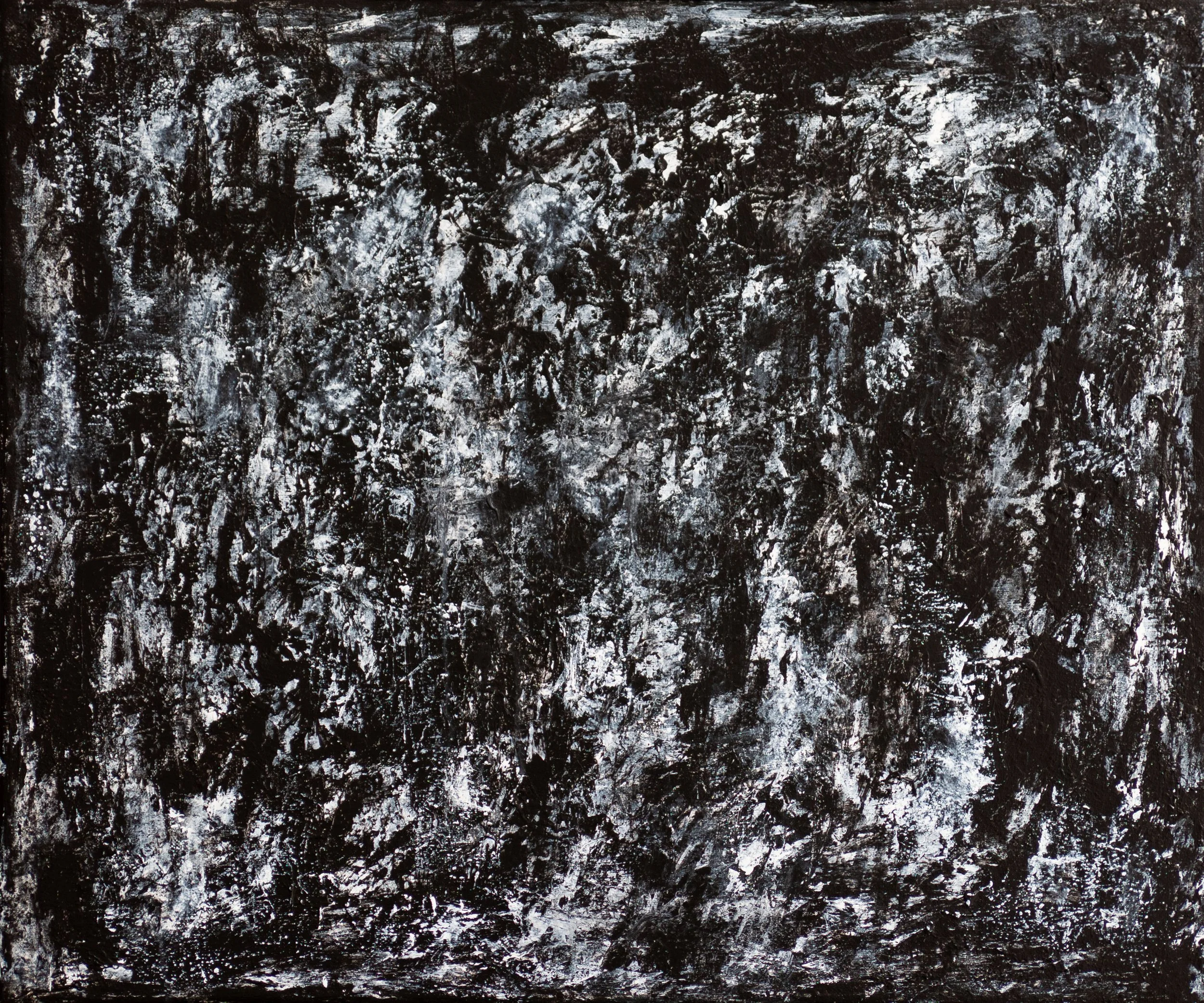 N° 25 Acrylic on Canvas
50 x 60 cm (20 x 24 in)