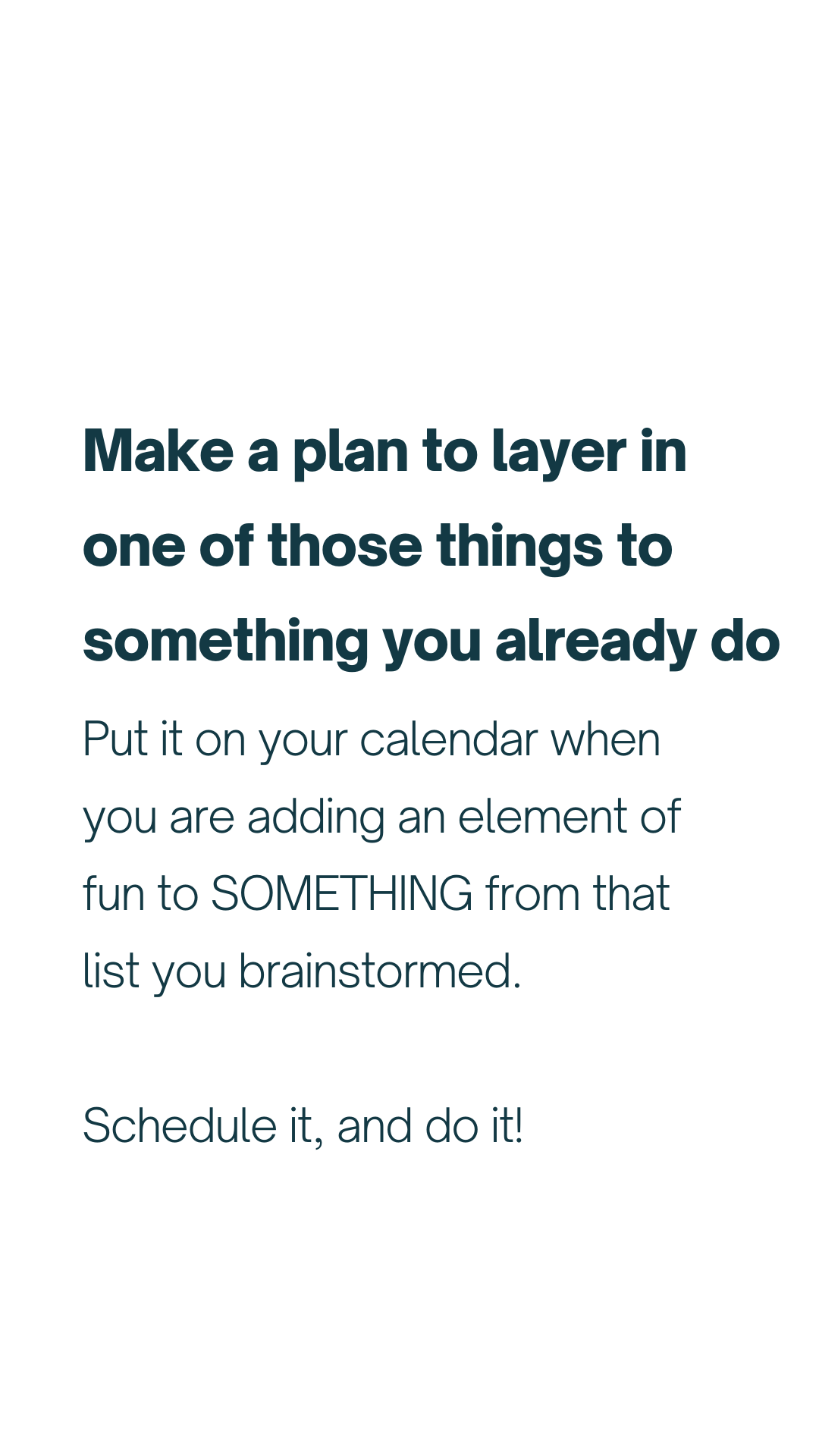 Plan it in
