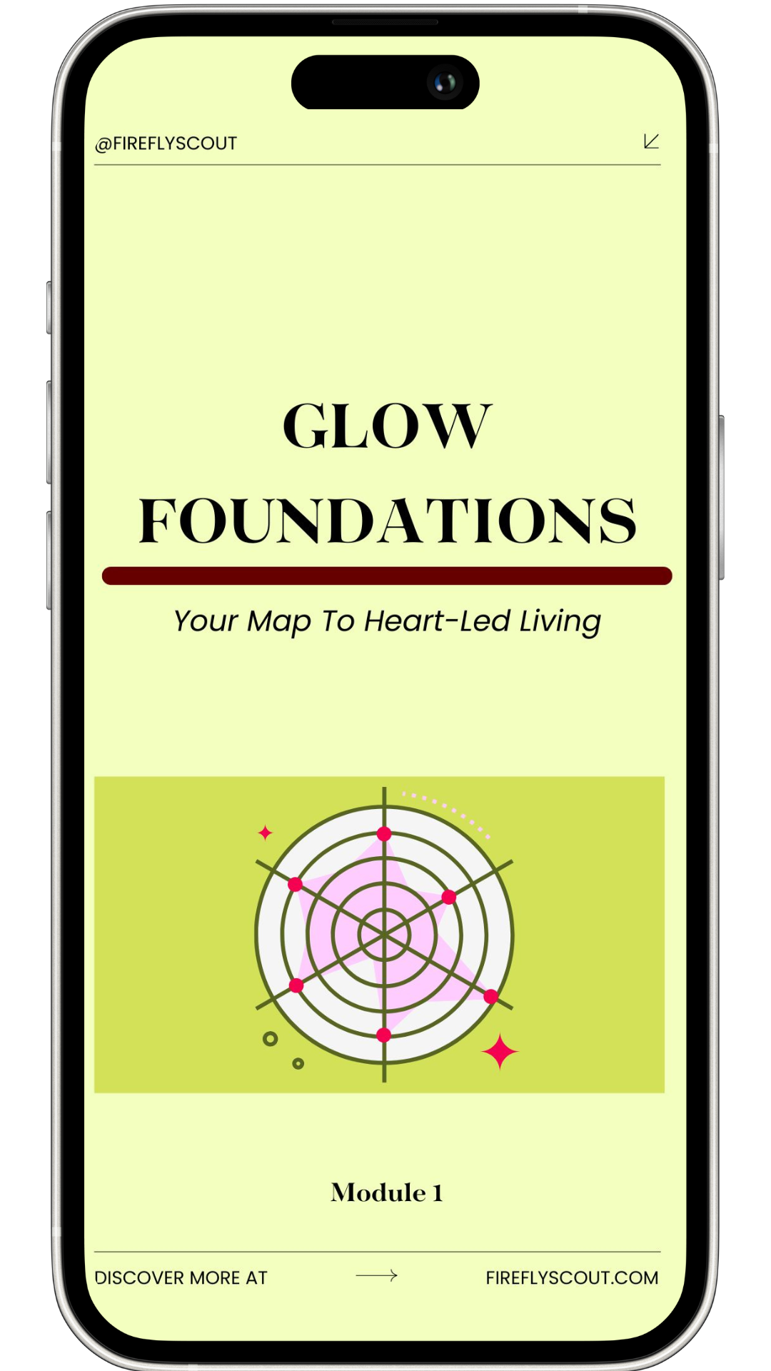 Glow Map Course | Transform Your Inner Glow — Firefly Scout