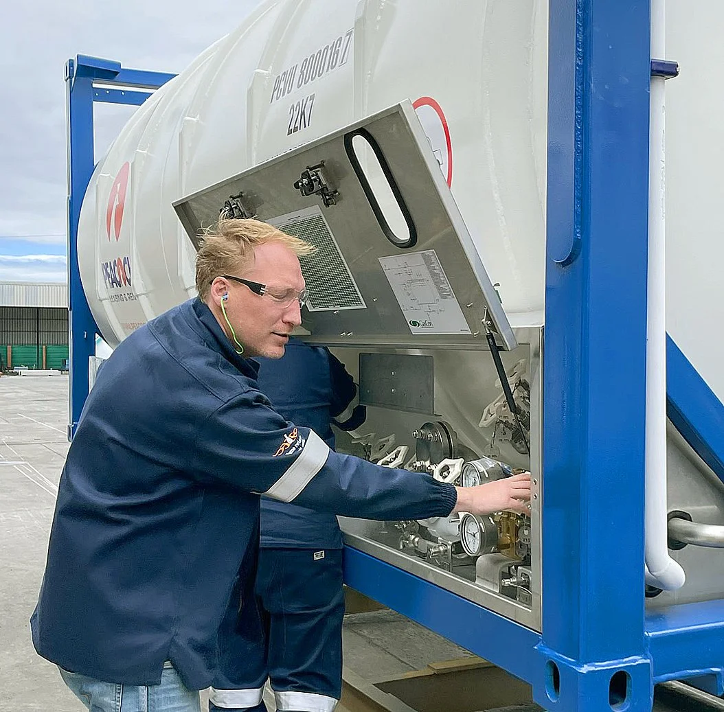 Capture Container For Processing CARBON CAPTURE — PEACOCK - Container Leasing