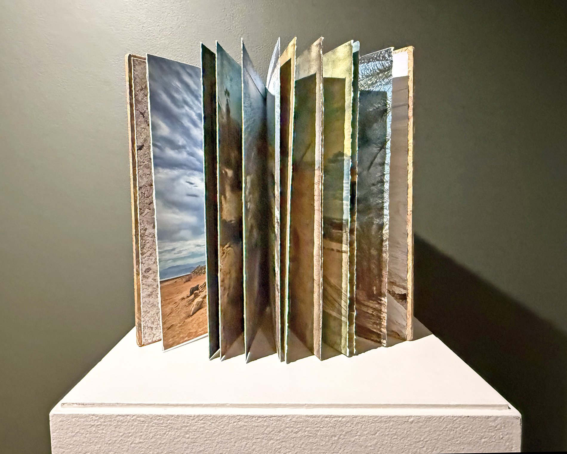 "You Are Lost" book on display, Monterey Museum  of Art