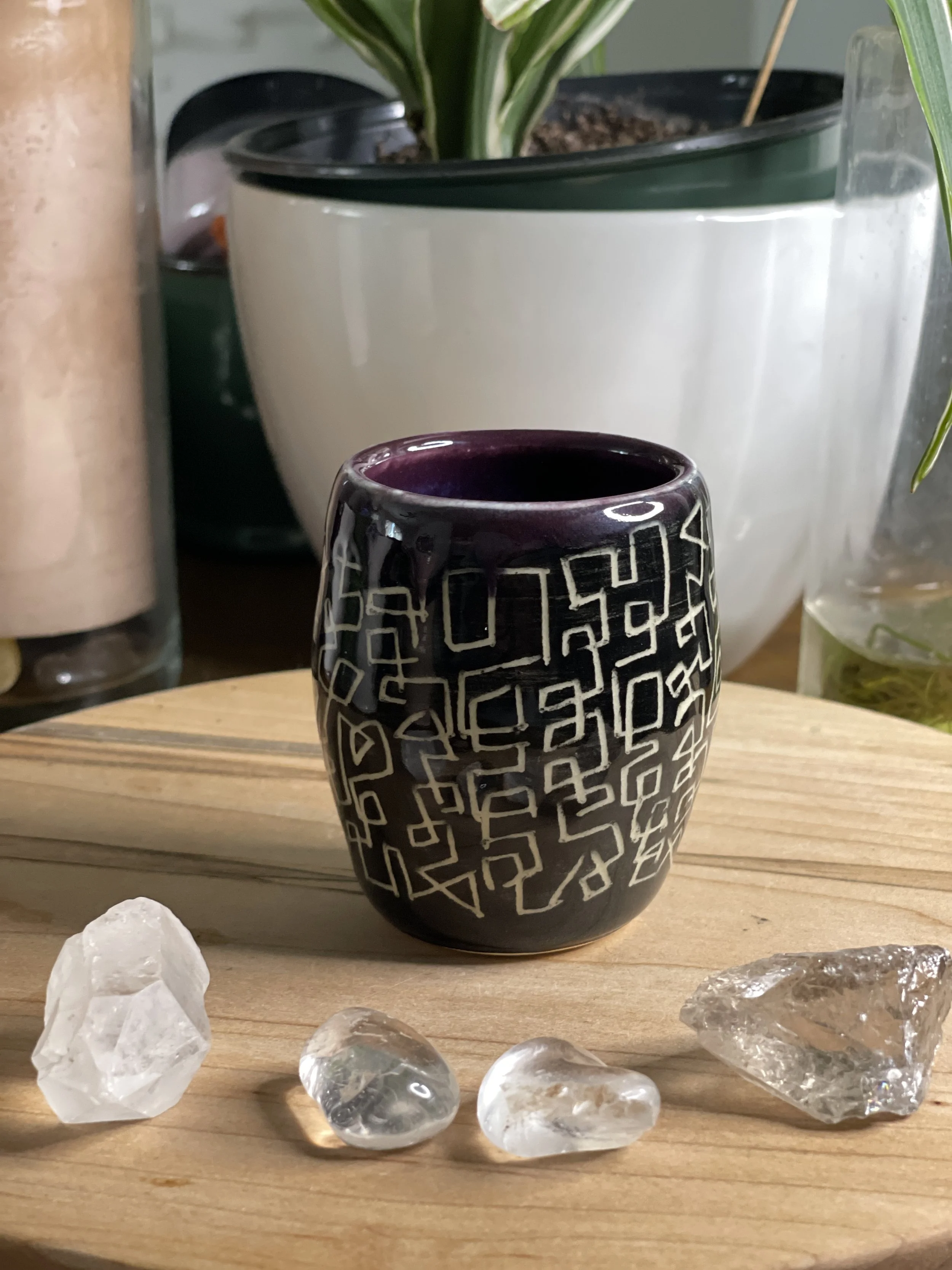 Violet Atizay Shot Glass