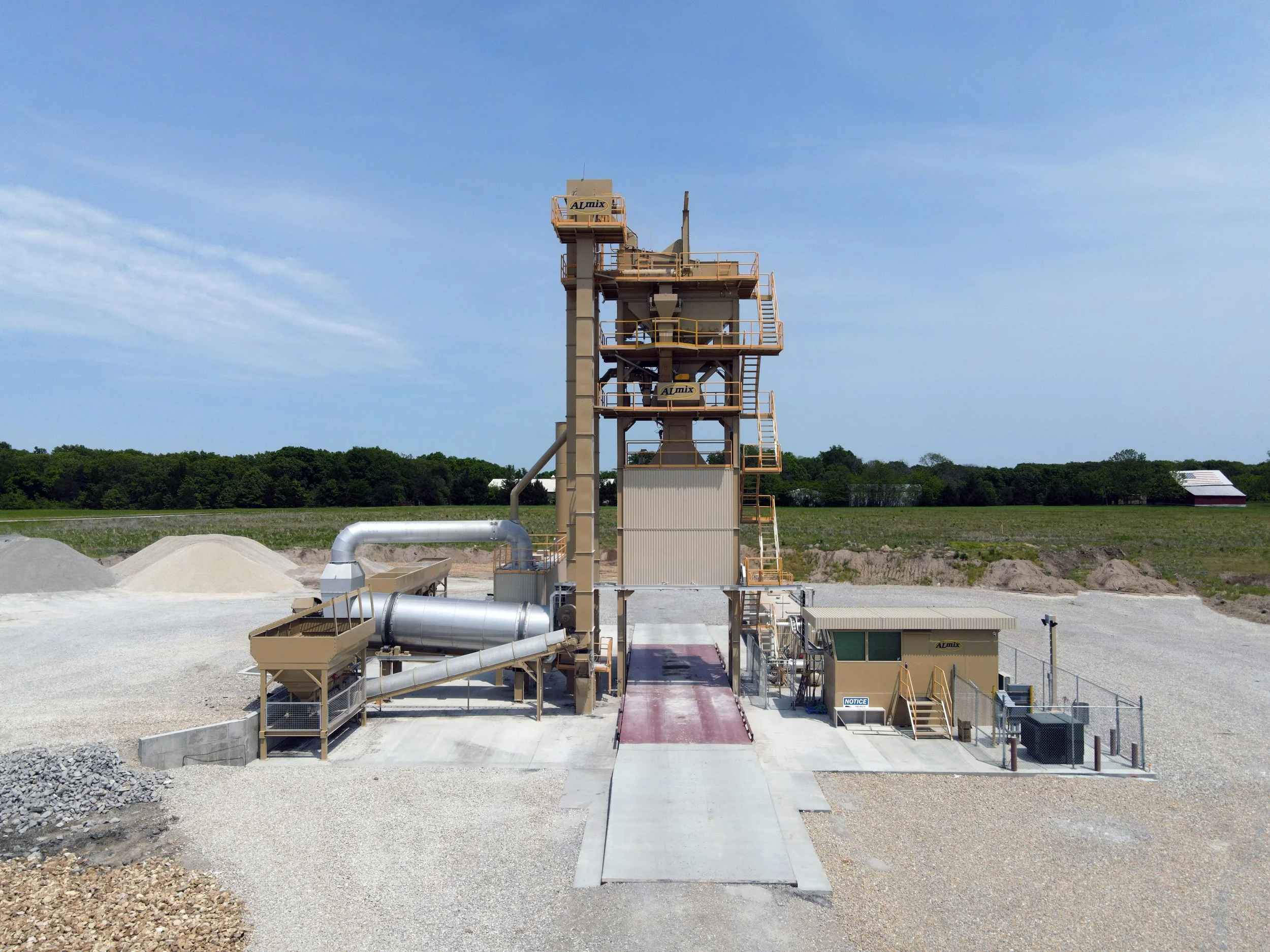 Batch Mix Plants — ALmix Asphalt Equipment Company