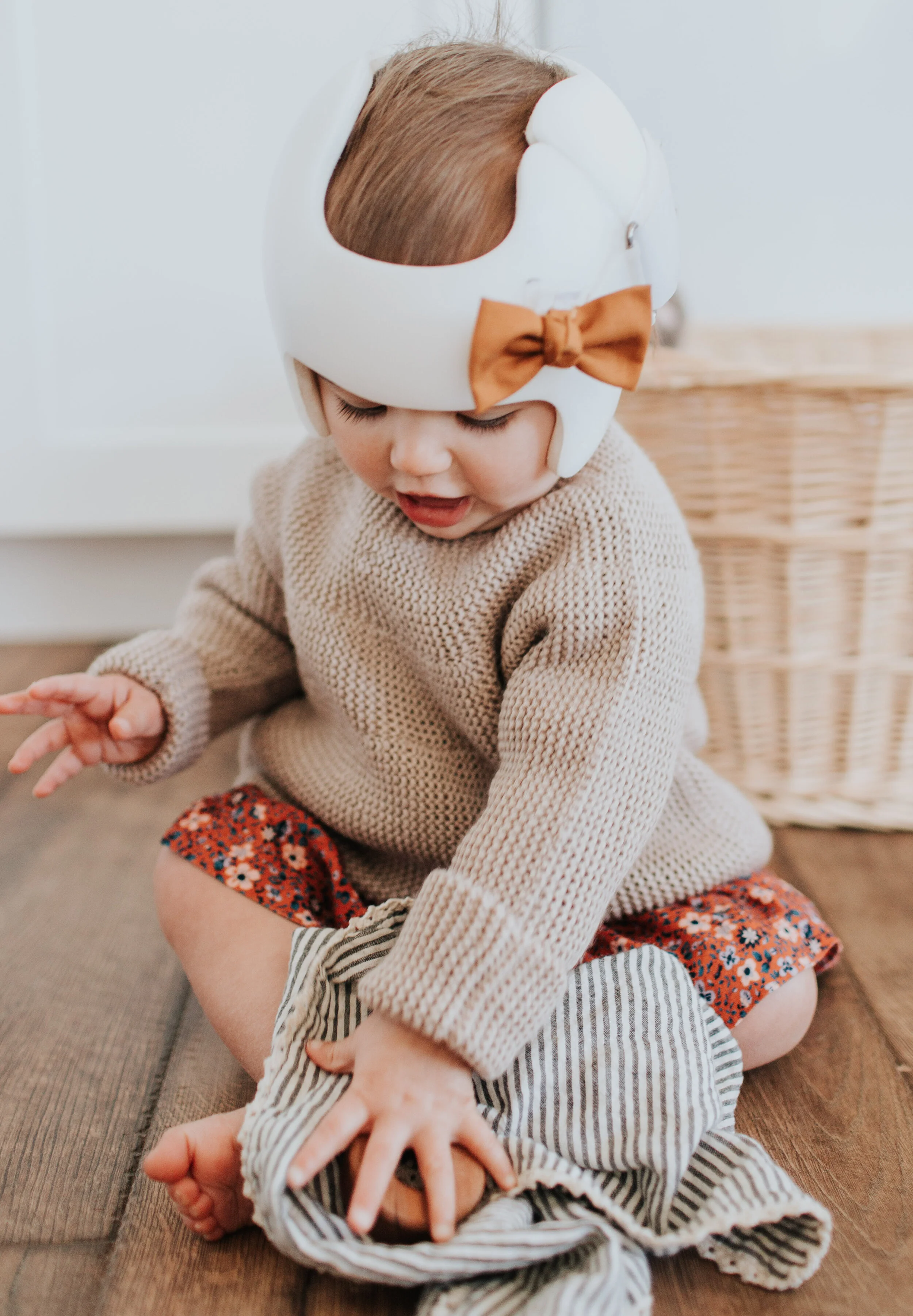 baby girl fall