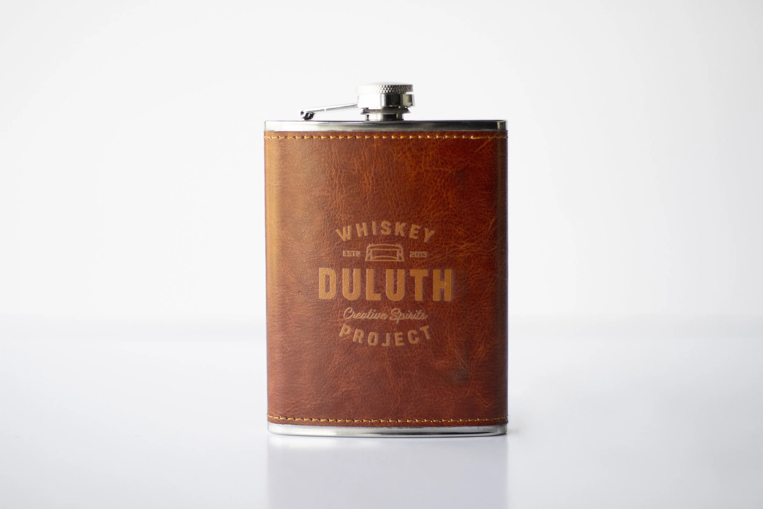 Premium Leather Whiskey Flask || Camel (Copy)
