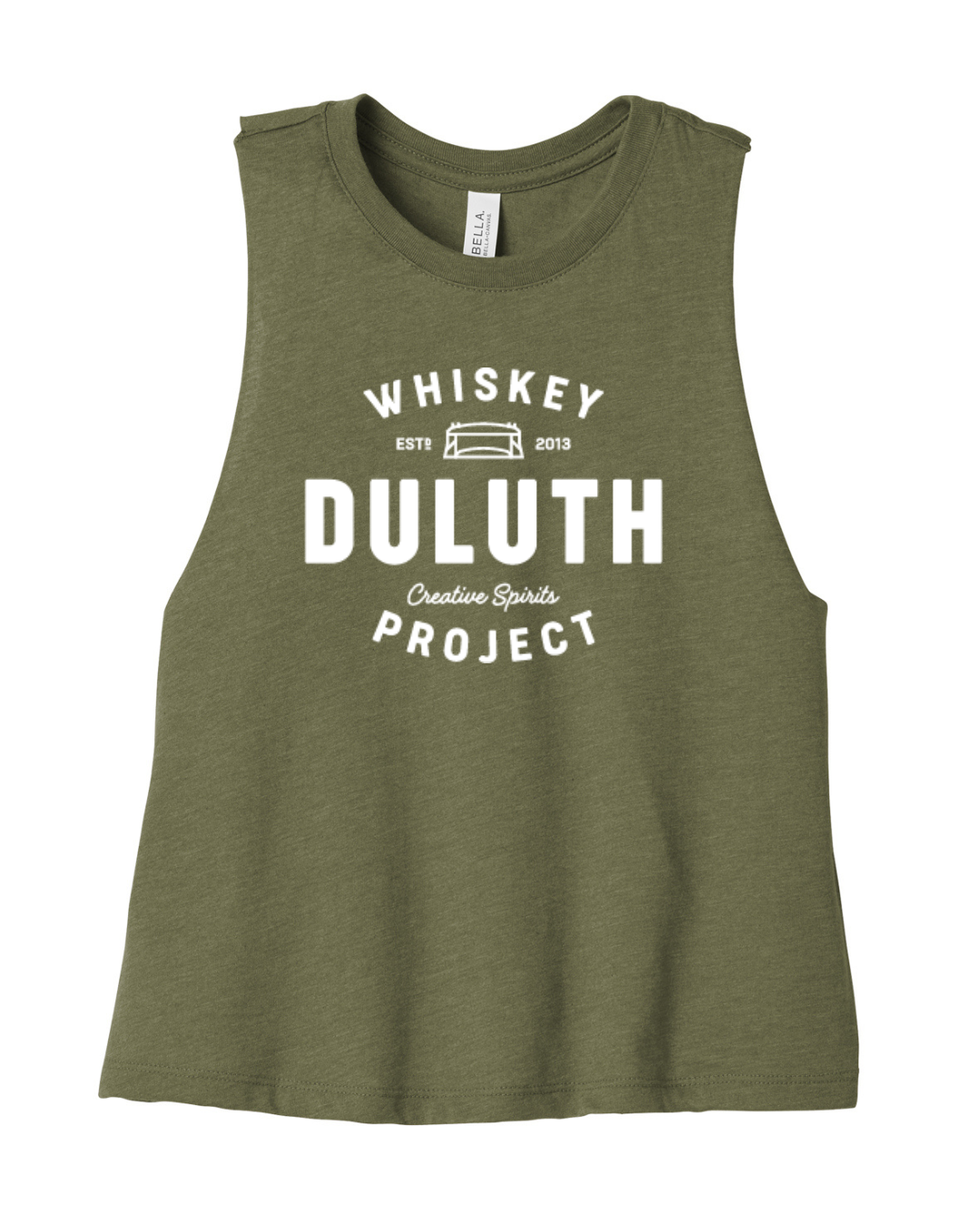 DWP "Keep It Short" Tank Top - Heather Olive