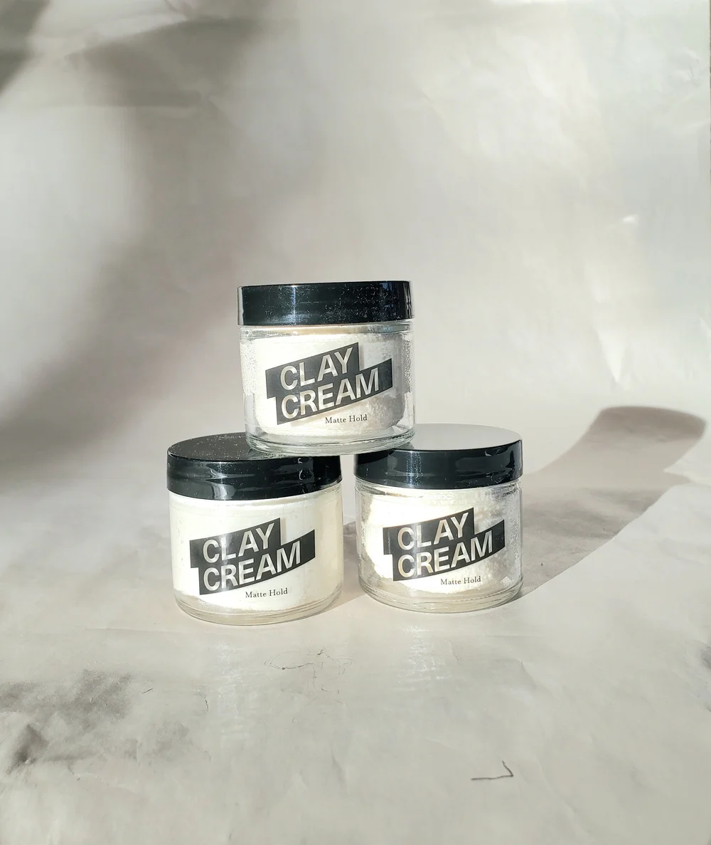 CLAY CREAM — vegan strong hold, matte finish — AFTERWORLD
