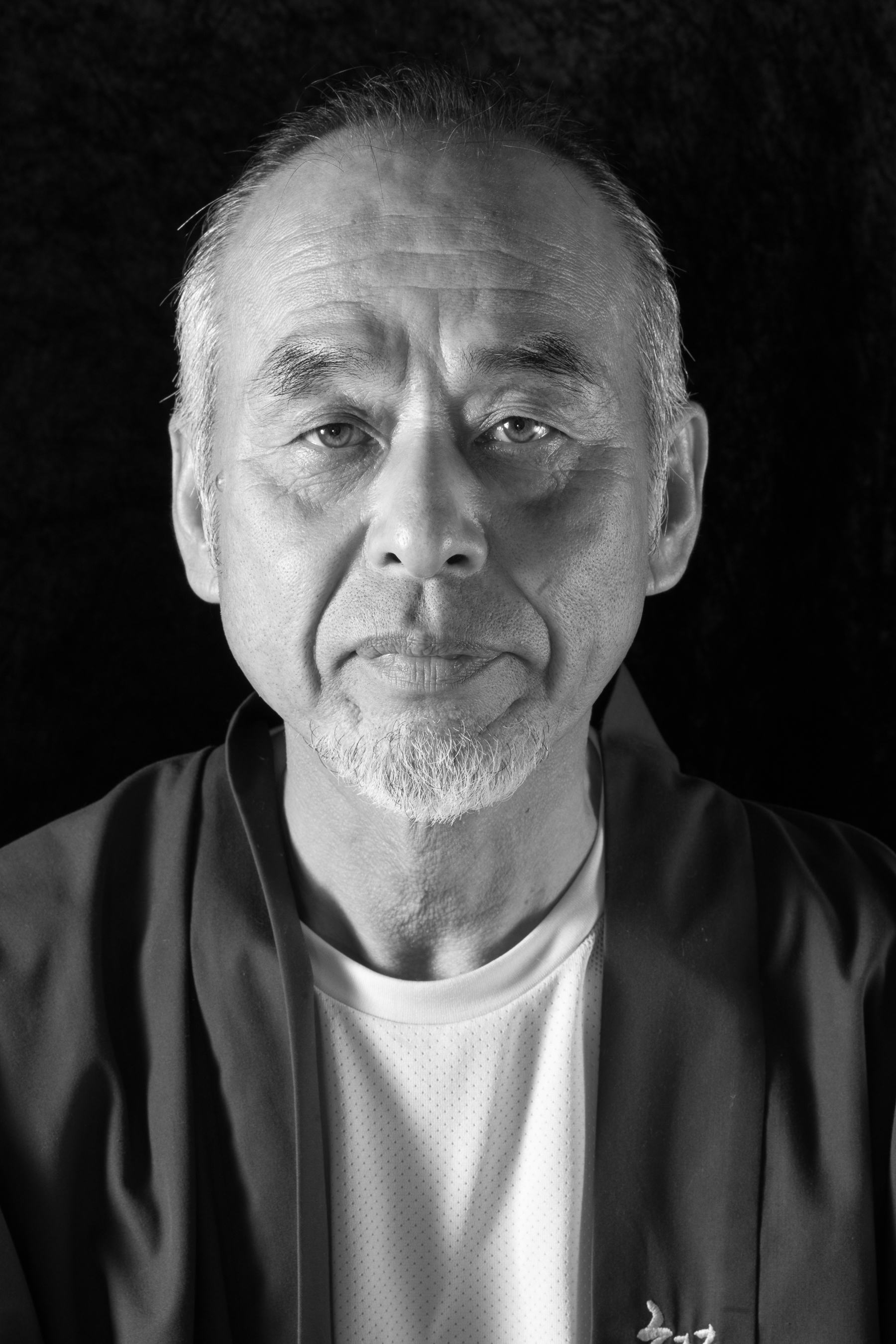 Oji Masakazu , inkjet print on tarpuline, 55” x 40”, 2017