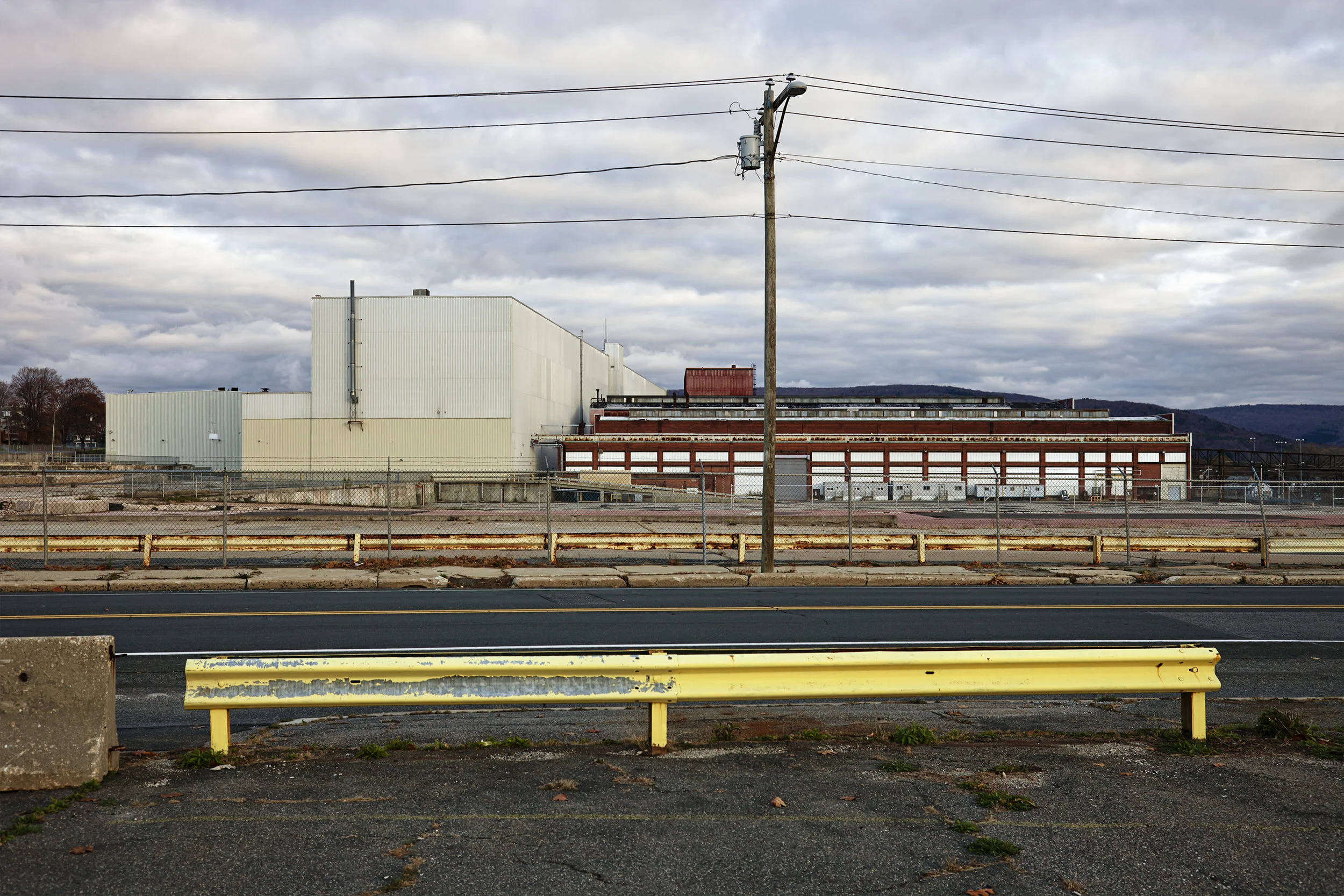 Abandoned General Electric Ordnance Facility, Pittsfield, MA, Pigmented Ink Print, 23” x 34”, 2014
