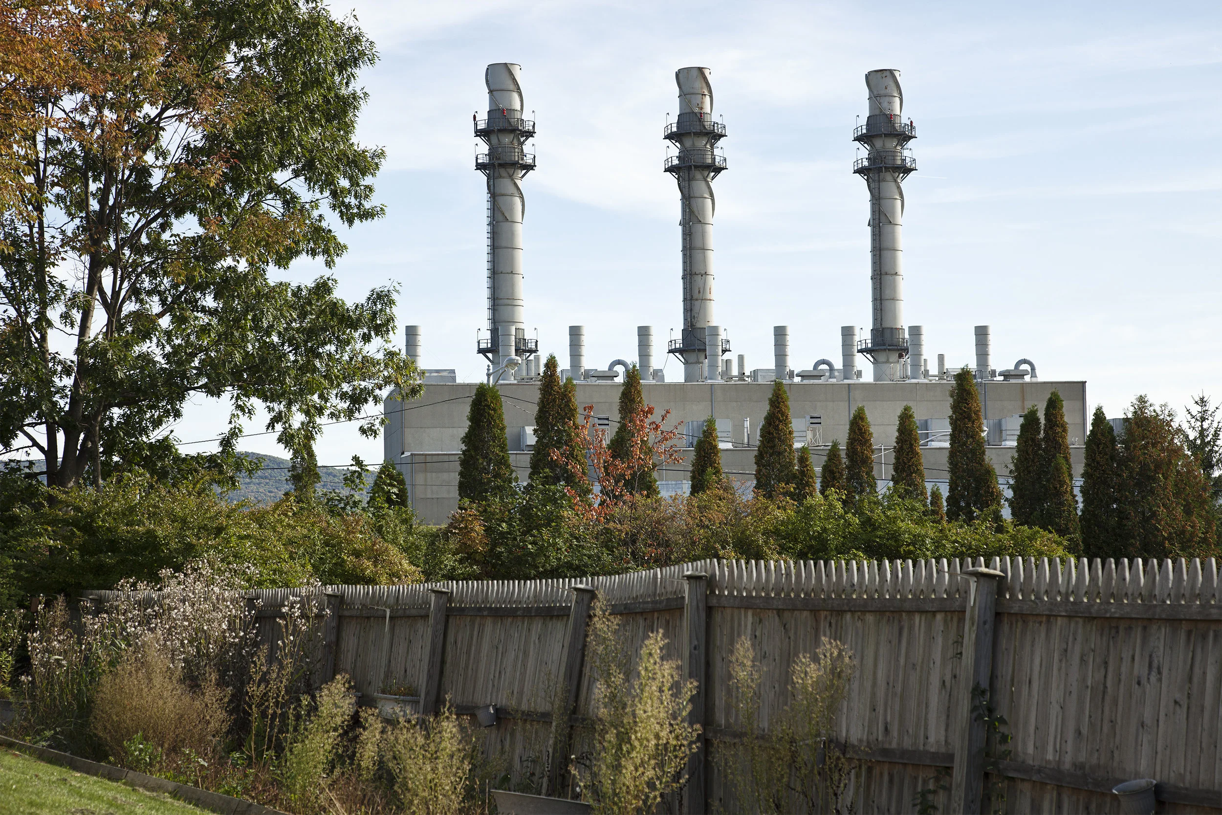 Polychlorinated Biphenyl (PCB) Contamination Storage Facility, Hill 76, Pittsfield, MA , Pigmented Ink Print, 23” x 34”, 2014