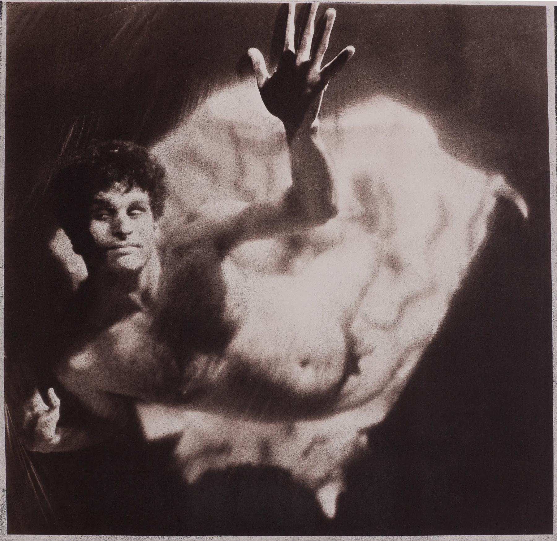 Catharsis #9 , van dyke with copy transfer, 24” x 20”, 1986