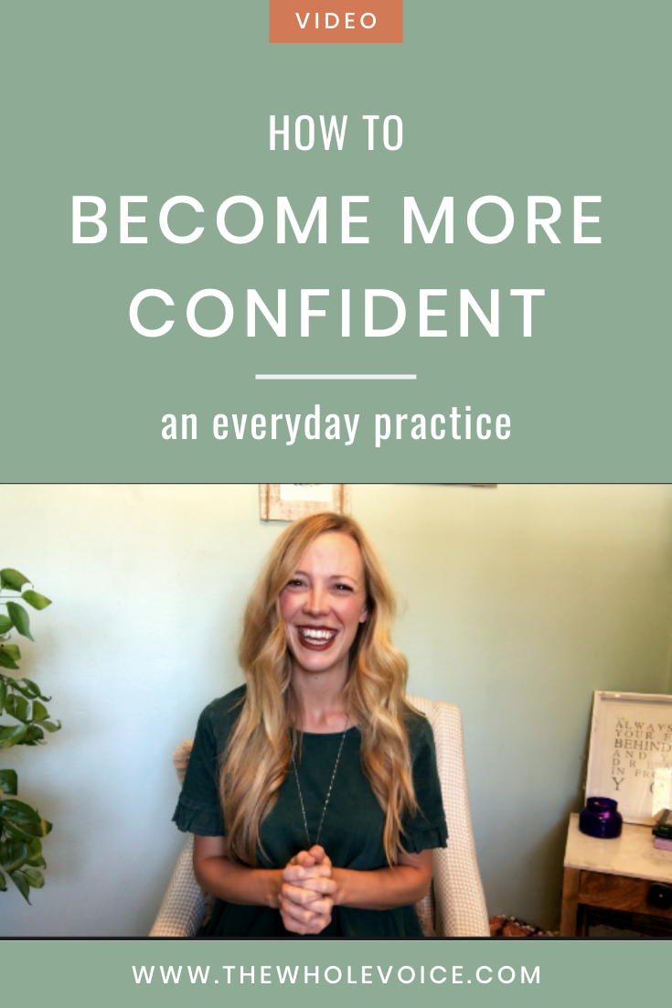 (Video) How to Become More Confident (An Everyday Practice!) — The ...