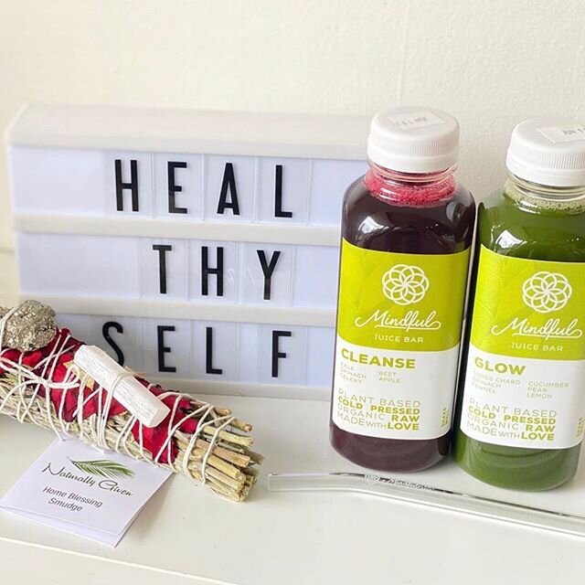 GIVEAWAY TIME! .
.
We hope you are as excited to receive as we are to give! .
.
Naturally Given and Mindful Juice Bar make products that bring healing to your physical, mental and emotional body.&nbsp;&nbsp;We have fused a few of our products that we