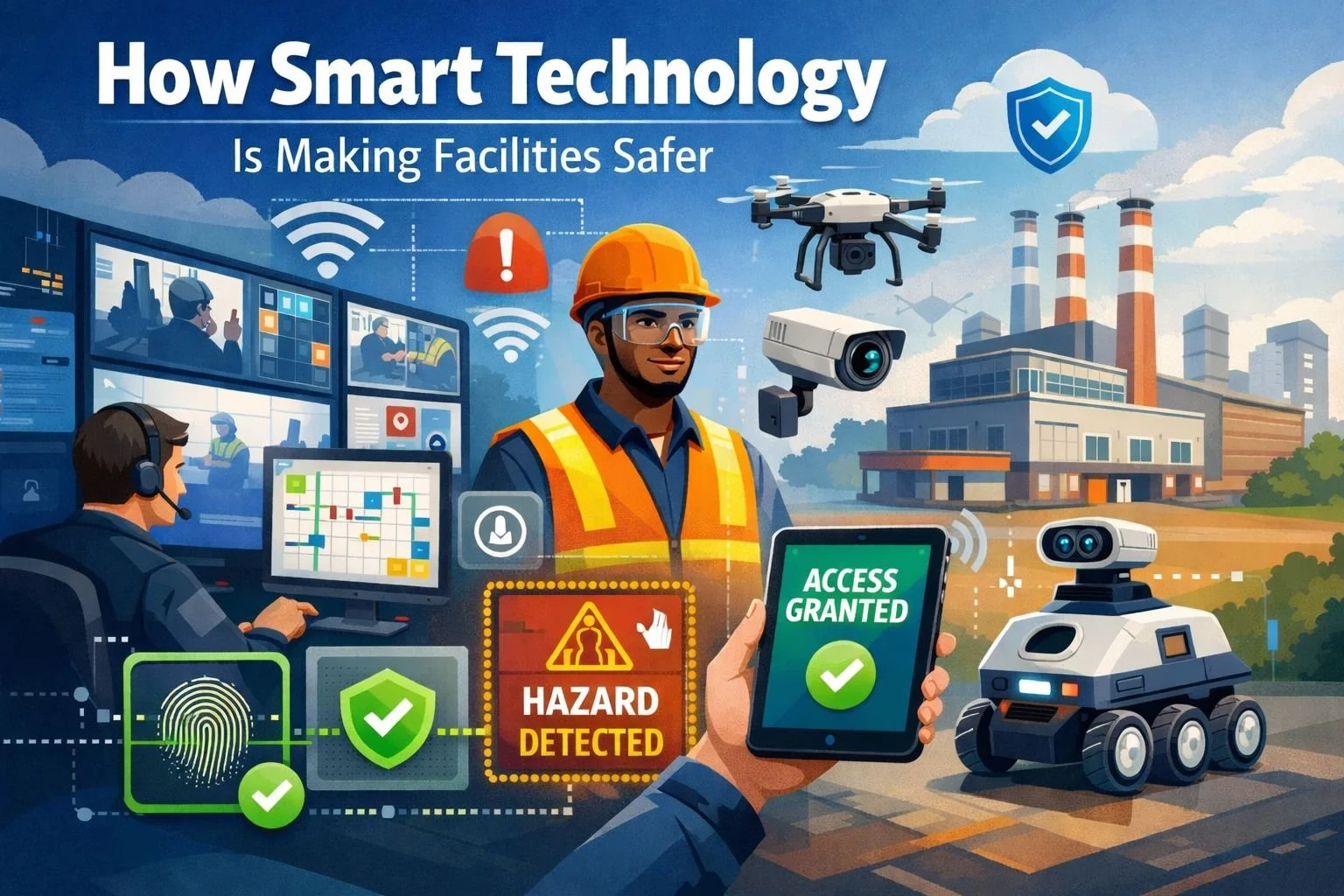 How Smart Technology Is Making Facilities Safer