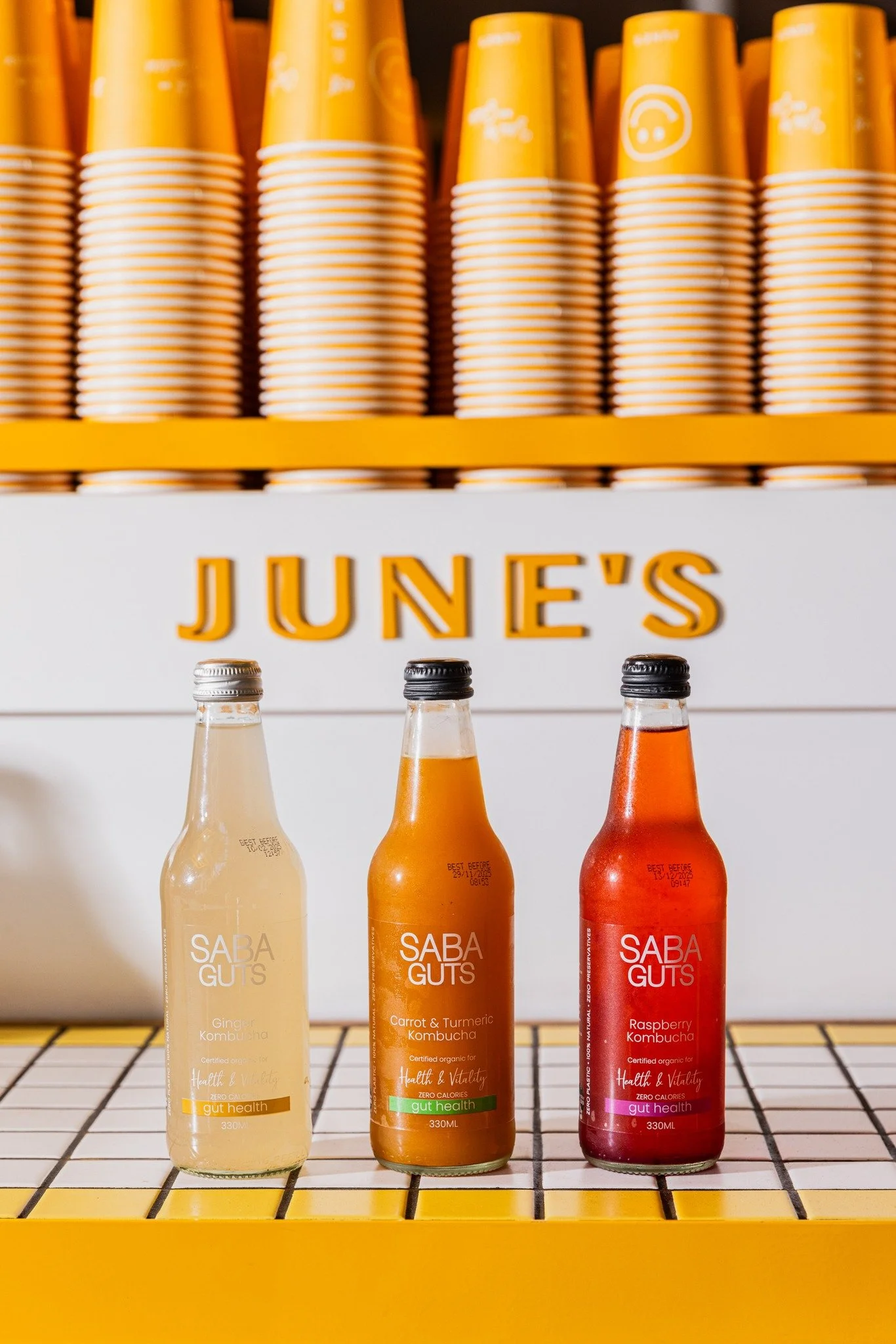 Shelf full, fridge stocked, caffeine covered.
Whatever your go to is... it&rsquo;s waiting for you at June's. 💛