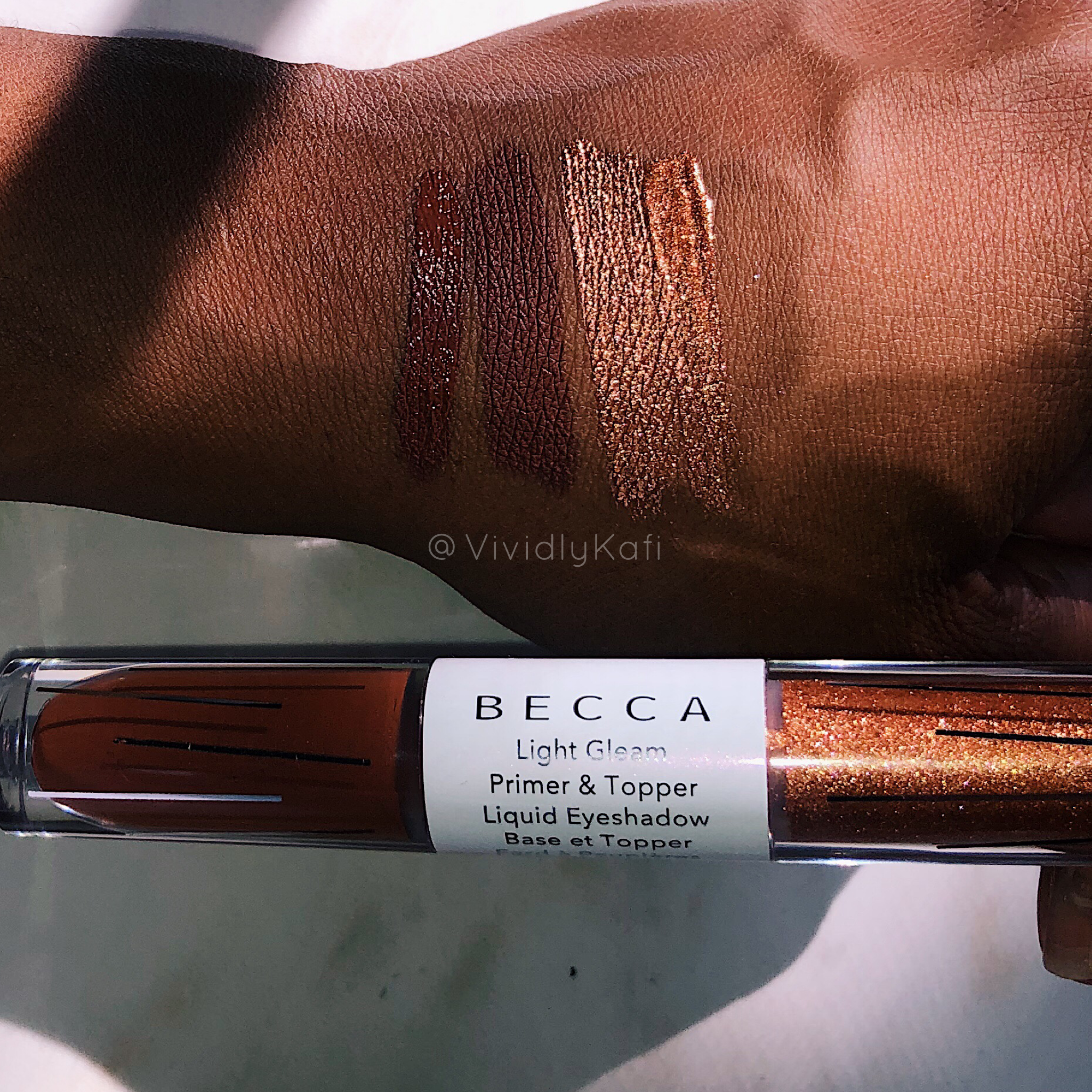Becca Light Gleam Liquid Easy Makeup — Vividly Kafi Beauty, and skincare blogger with honest reviews and tutorials.