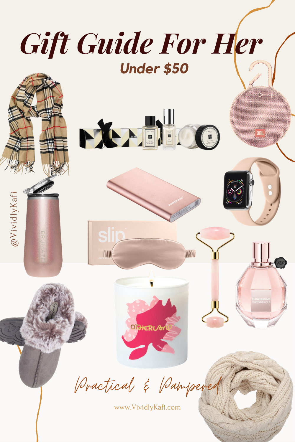 Holiday Gift Guide For Her By Price