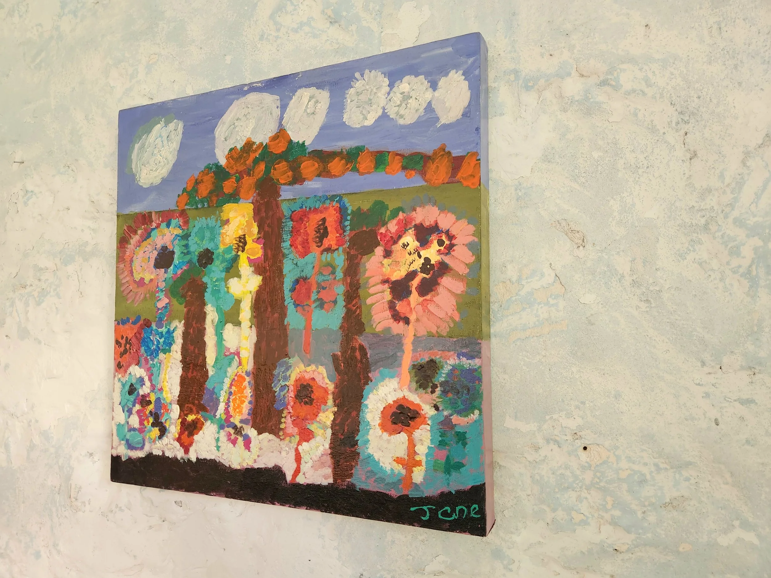 Jane Ryan Bazzy's Orange Tree 2020 on wall.jpg