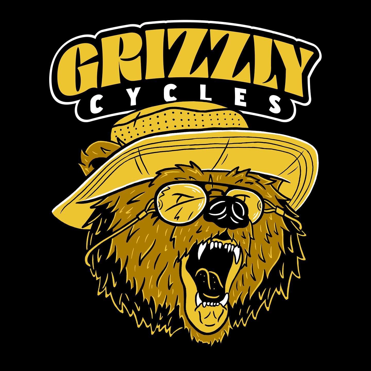 Party Bear turns Adventure Bear!
Did a little update on a design we did in 2020 for @grizzlycycles661.
Always fun getting to rework old designs. This time we gave a little love to @ombraz and threw some of their armless sunglasses on the guy 👓
What 