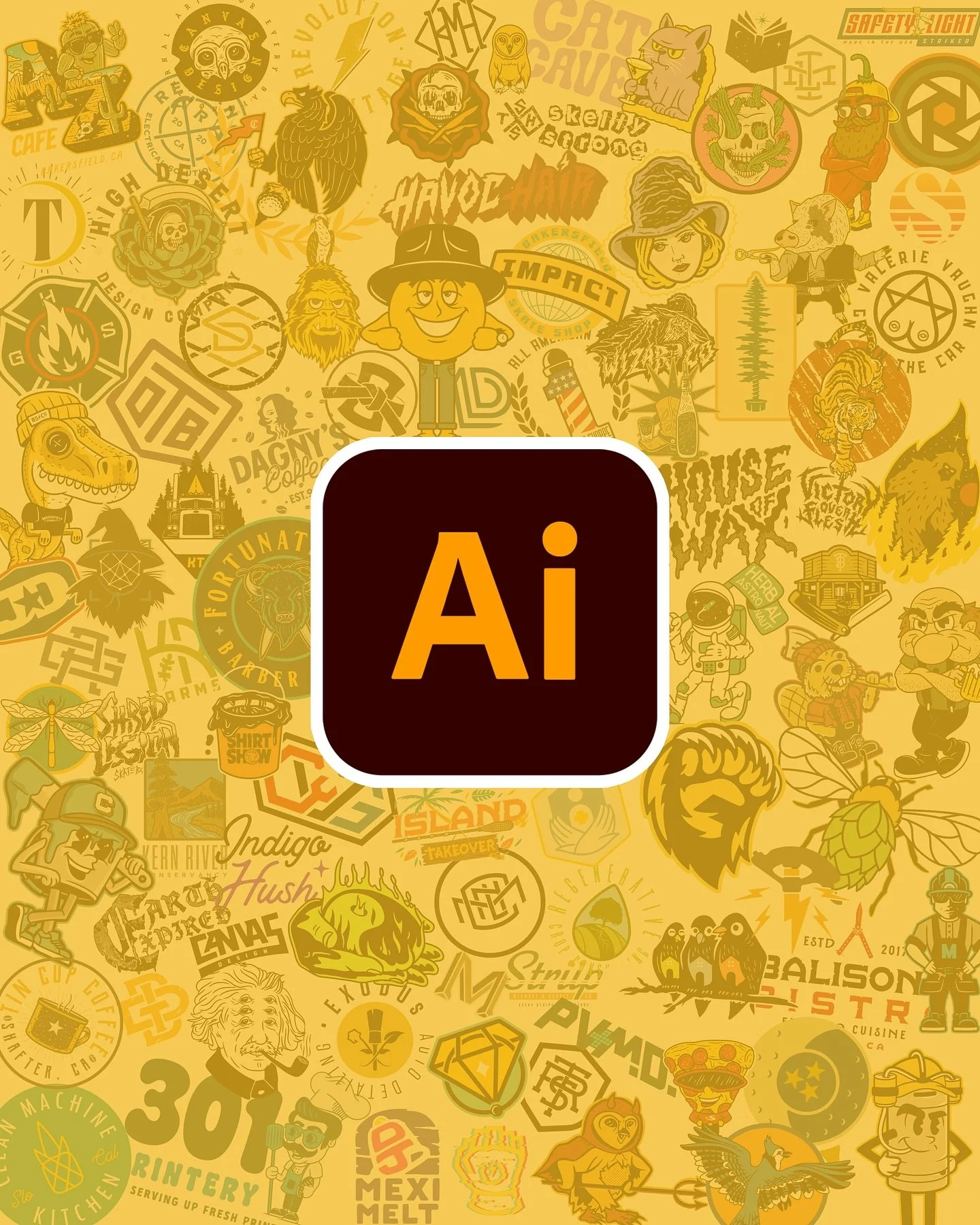 We&rsquo;re no strangers to AI&hellip; Adobe Illustrator, that is!
All artwork at @canvasdesigncompany is 100% original &mdash; no generated art here. Every illustration, logo, and poster is hand-drawn and designed by a human (me).
.
P.S. &mdash; we 