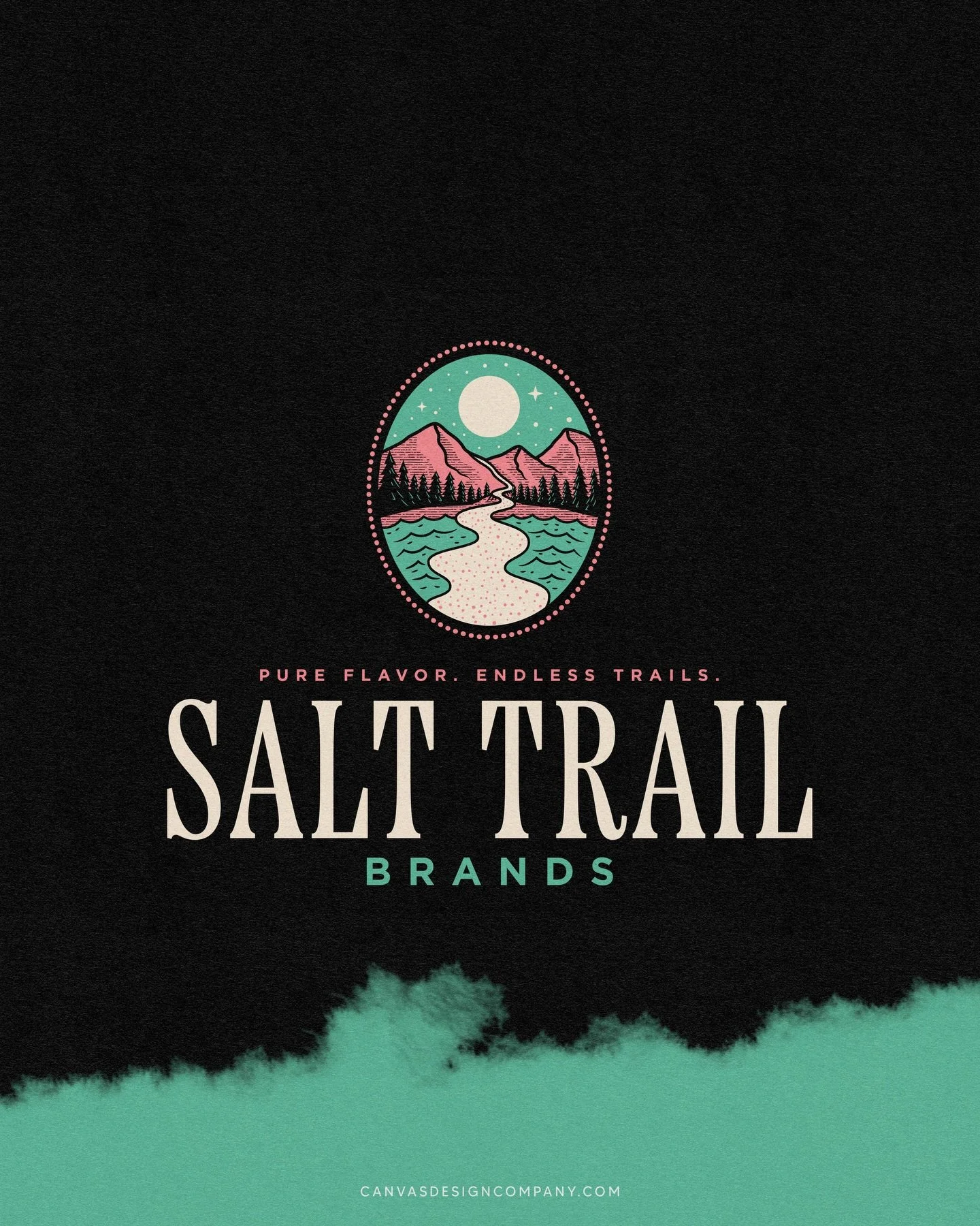 Recent Brand Identity work for @salttrailbrands ⛰️
It&rsquo;s a real pleasure working with starting brands that really trust the process of design and bring great ideas to the table. Start to finish, this branding was smooth, open to creativity in st