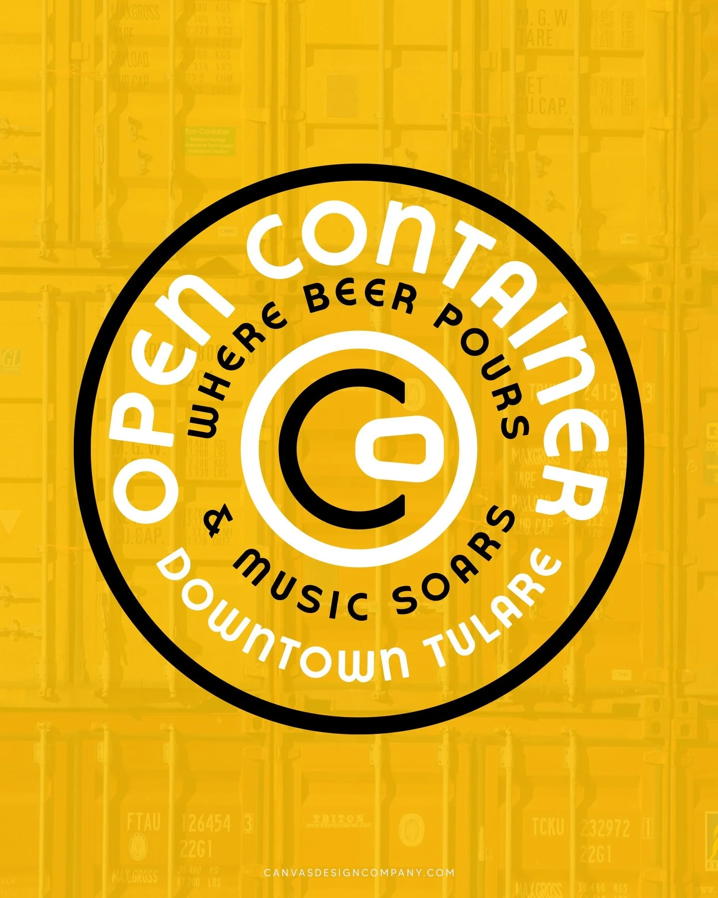 Some new branding for @opencontainertulare coming soon to  Downtown Tulare!
Can&rsquo;t wait to see the beers pouring 🍻
Give them a follow! @opencontainertulare 
Lots of love for Tulare local business!
.
Does your brand graphics need some TLC?
Hire 