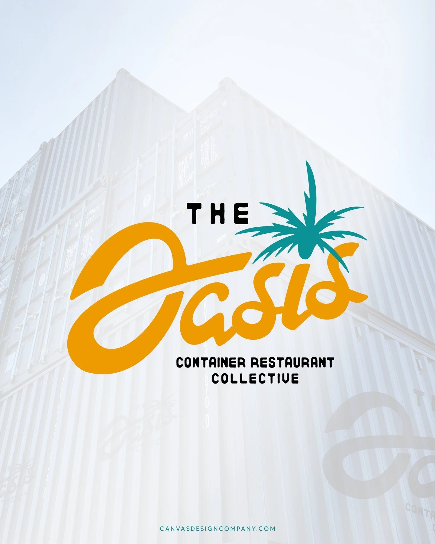 New branding for Tulare&rsquo;s new downtown hotspot, @thedtoasis! Very cool to have gotten to set the tone for this new space of hospitality. 
Having designed the logos for one of the company owned bars @opencontainertulare, I was asked to help with