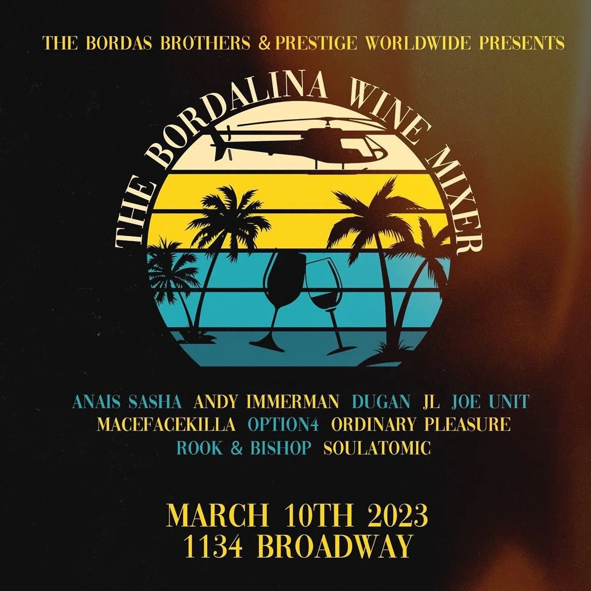 Tomorrow at 1134 we have the Bordalina Wine Mixer! Come hang with us for our favorite twins birthday. The biggest helicopter leasing event on this side of the Mississippi🚁 @thehotline for tix 🎟️