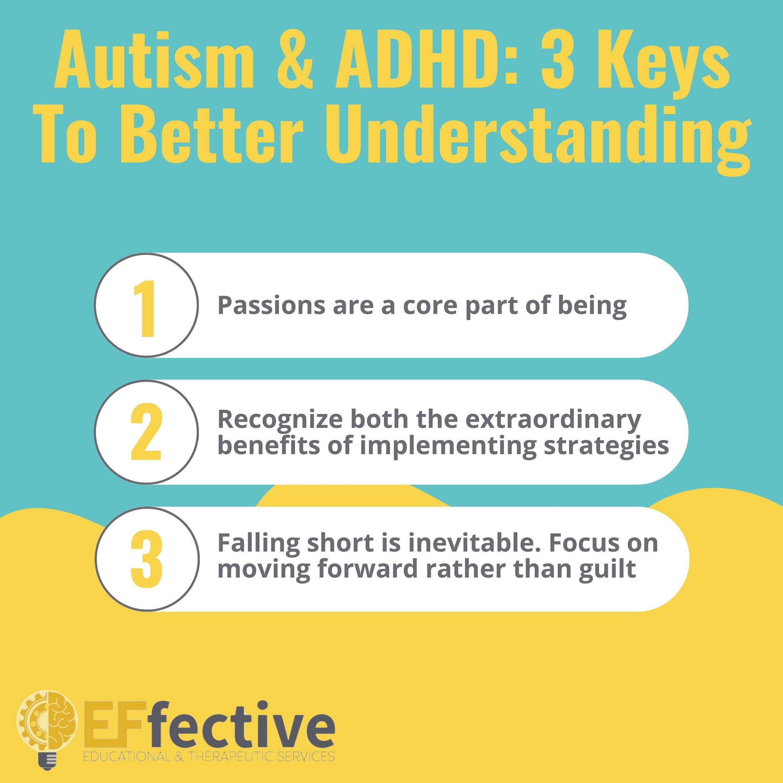 Understanding neurodiversity is crucial at EFfective Services for children with disabilities. Your child&rsquo;s diagnosis may not fully describe how their brain works. Recognizing their unique blend of autism and ADHD traits can guide personalized s
